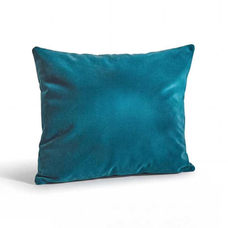 Square Cushion Cover, Teal