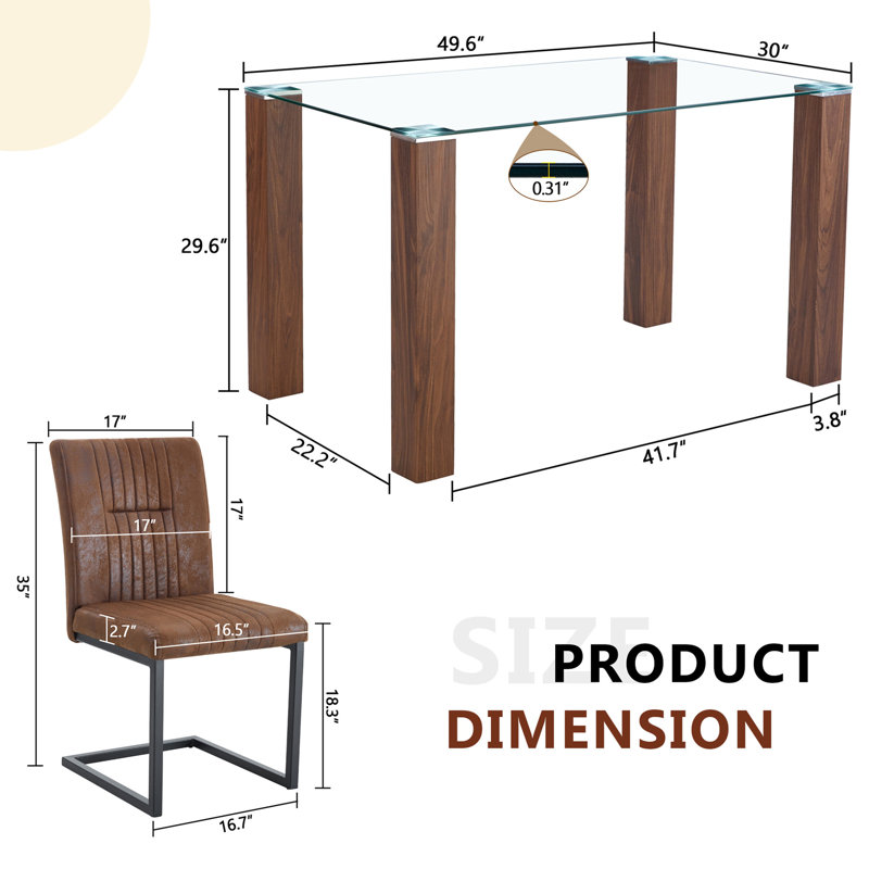 Table and chair set