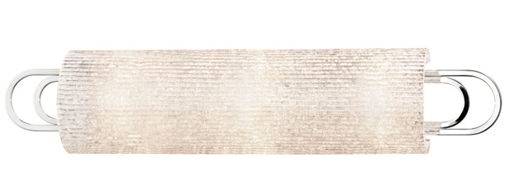 Buckley - Light Vanity Light, 5" H x 25" W x 4" D, Polished Nickel, 3