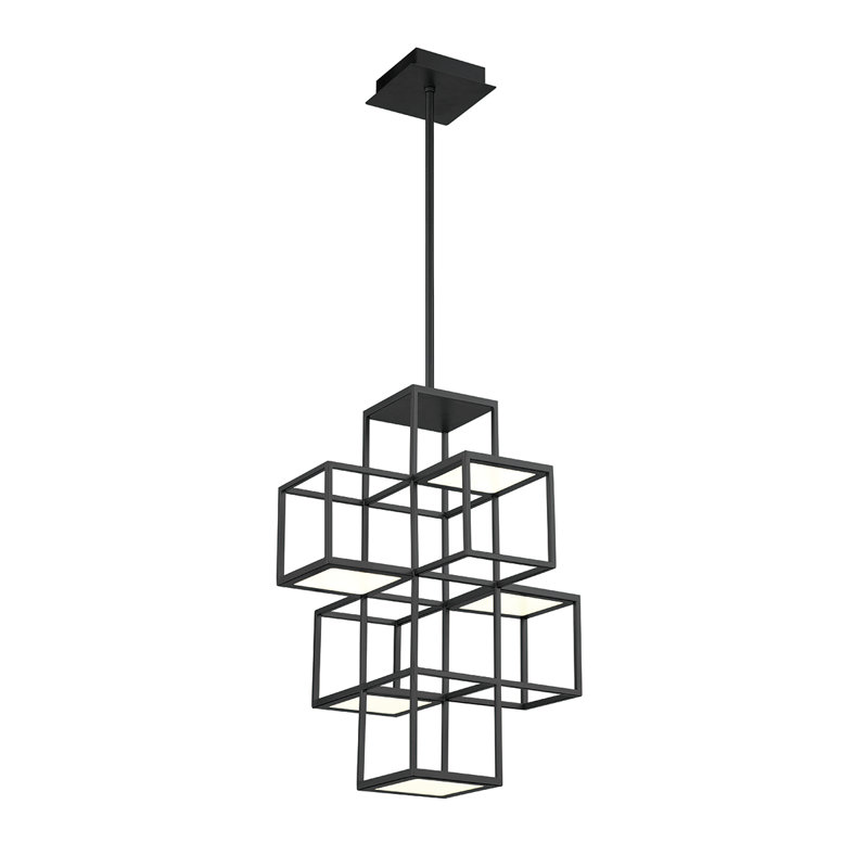 Ferro 1 - Light LED Pendant, Black