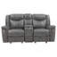 Causeuse avec rangement Carmen Cool Grey