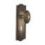 Victorian Interior Mortise Door Knob with Meadows Long Plate-1960513650
