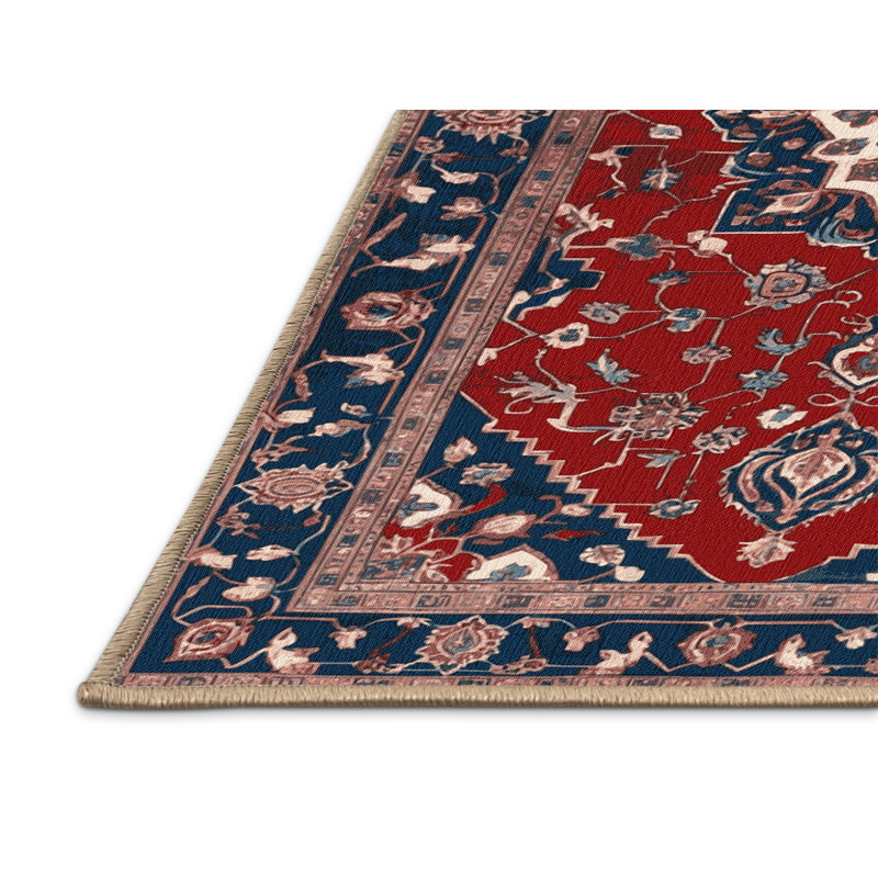Tapis brun lavable à la machine