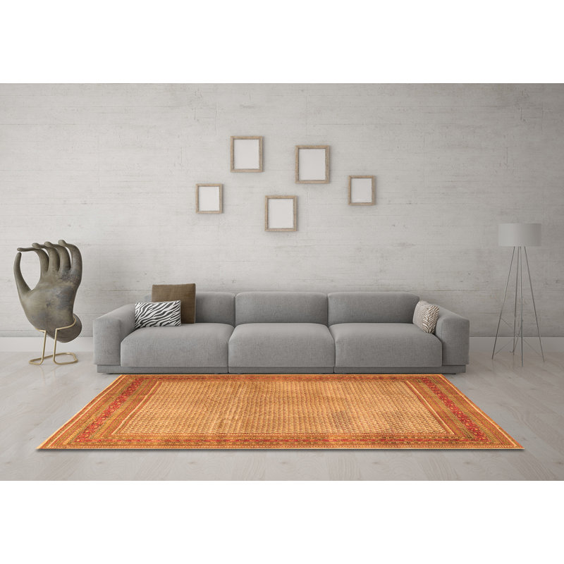 Massouda Performance Southwestern Indoor Rug, Round 6'
