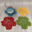 Polyester 4 Piece Coaster Set