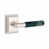 Satin Nickel/Green Marble