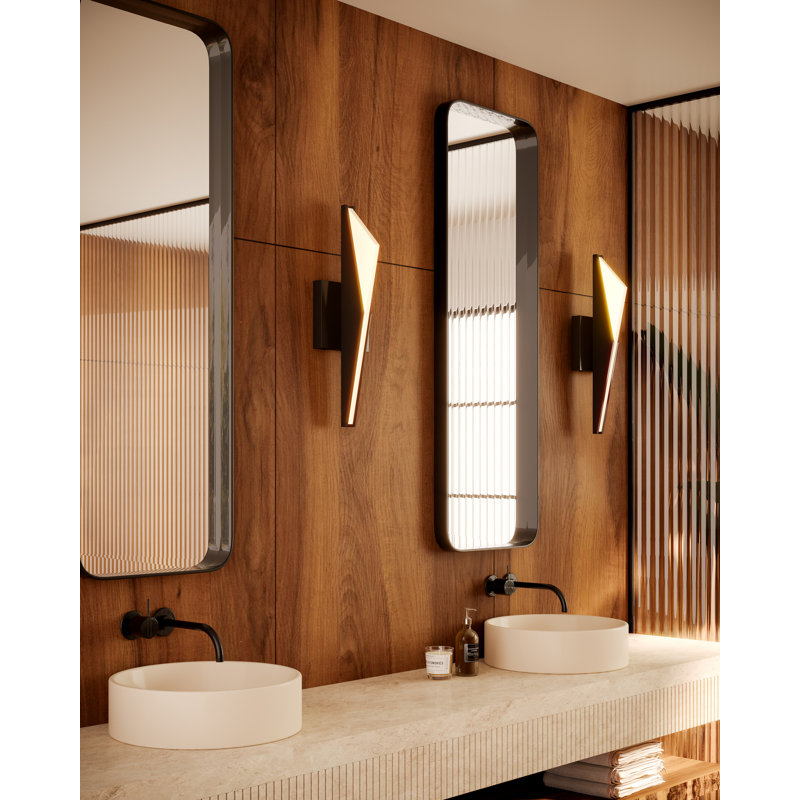 Tachi 1 - Light LED Flush Mounted Sconce, Urban Bronze