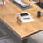 Brown+Black Rectangular Solid Wood+Iron desks-588747701