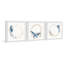 Ellert Deep Sea Creatures by Marmont Hill - 3 Piece Single Picture Frame Painting Set-1327060246