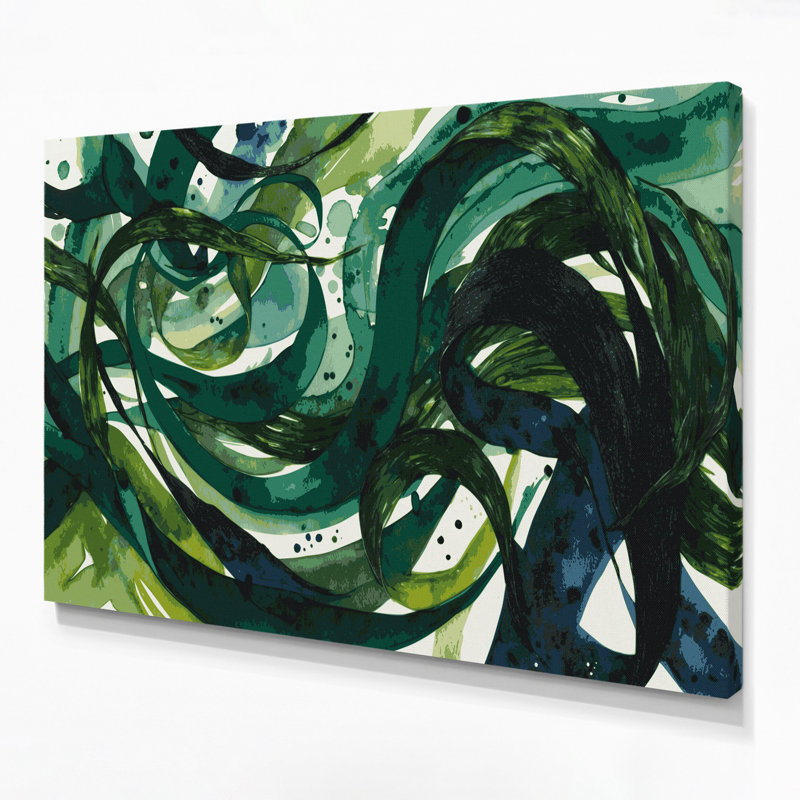 Vegetables Nori Green Canvas Wall Art