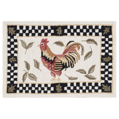 Abdulrhman Vintage Posters Wool And Cotton With Latex Rug