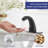 Single-Hole Bathroom Faucet with Drain Assembly-64601629
