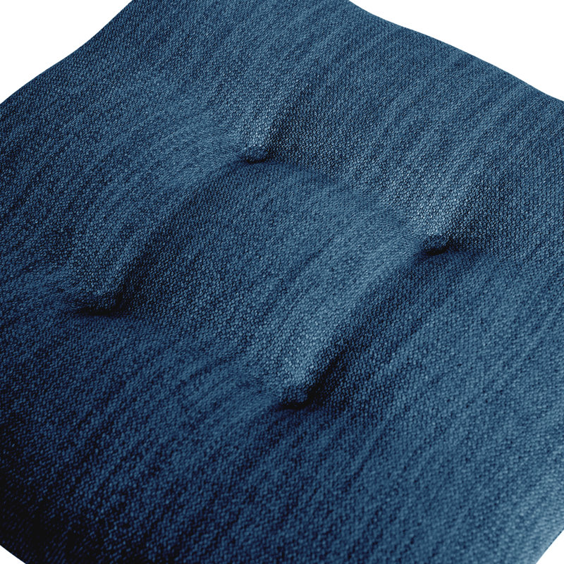 Coussin de chaise de tabouret de bar, Bleu foncé, 11,8 po x 11,8 po