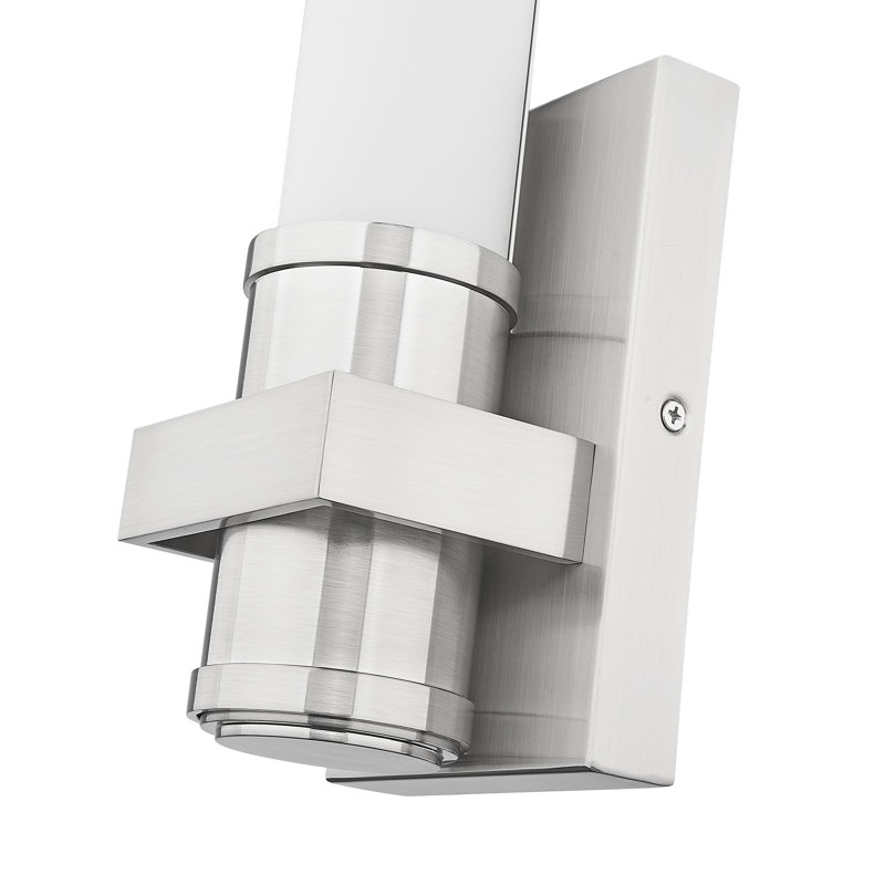 Duggins 1 Light Wall Sconce, Brushed Nickel