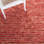 Tapis rouge tissé à la main Ferrera-453614390
