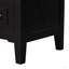 Ensemble de meuble-lavabo simple 60 po avec 3 tiroirs, ensemble de meuble-lavabo autoportant 60 po avec cadre en bois massif-802348413