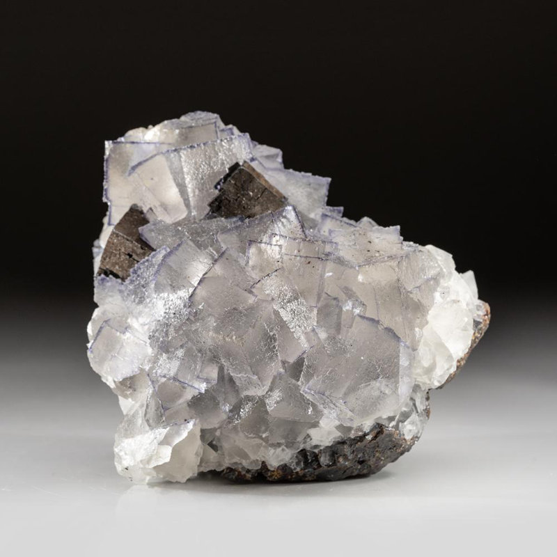 Genuine Purple Fluorite Cluster