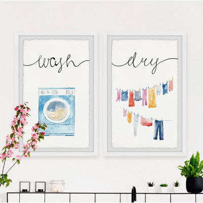 Baylinn " Machine Wash And Line-Dry " 2 - Pieces Painting Print