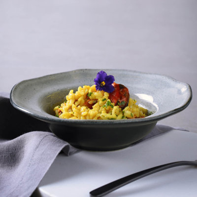 Dust Commercial Dishwasher Safe 7.48'' Stoneware Salad Or Dessert Plate , Set of 4