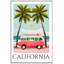 California Travel Poster - Framed-294674984