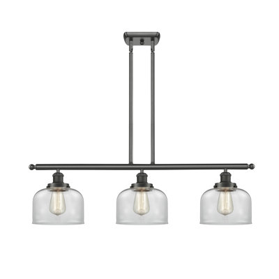 Luminaire suspendu linéaire à 3 lumières HamLake