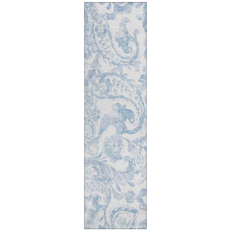 Spresa Washable Paisley Indoor / Outdoor Rug