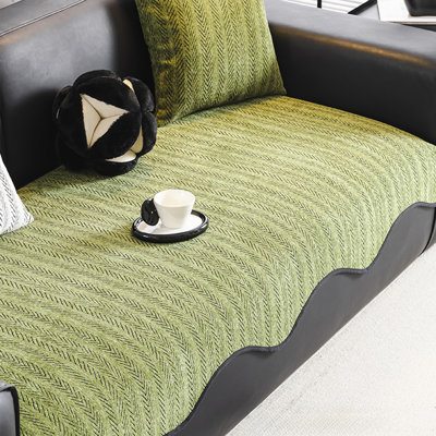 Housse pour canapé en chenille
