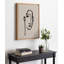 «Minimalist Neutral Line Art Face» par The Creative Bunch Studio, reproduction d'art sur toile encadrée-2108622432-2108622434