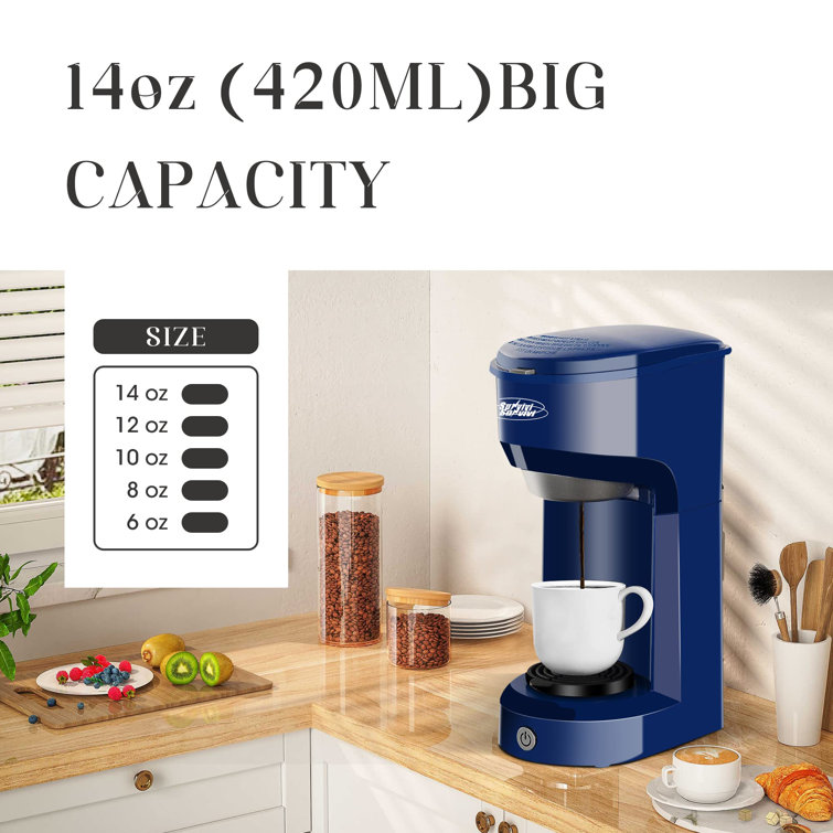 SUNVIVI 2023 Upgrade Single Serve Brew Coffee Maker Machine 6 to