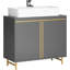 75cm Single Bathroom Vanity Base Only