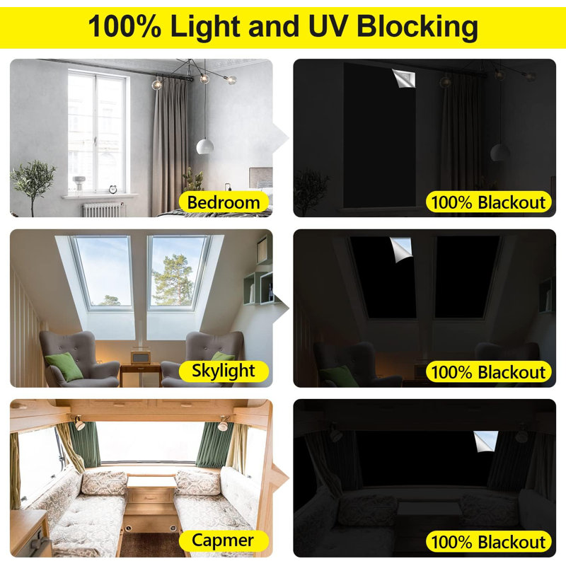 Portable Blackout Curtains   Suitable For Bedrooms And Dormitories - No Drilling Required   Sunscreen Curtains   Essential For Travel