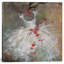 «Rouge I» par Debi Coules - Estampe numérique sur toile tendue avec châssis-22230573-74428099-74428100
