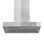 36" 700 CFM Ducted Island Range Hood in Brushed Stainless Steel
