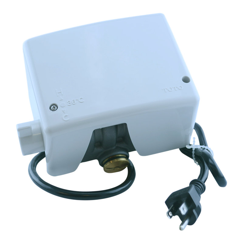 Contrôleur de robinet de salle de bain électronique sans contact H 4,375 po x l 5,75 po