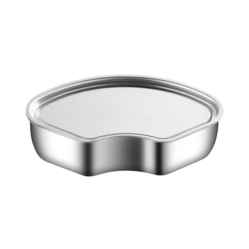 Ventilateur de casserole en forme de panier en acier inoxydable à usages multiples pour plat de fruits de mer en forme de corbeille en forme de plat pour fruits de mer avec couvercle