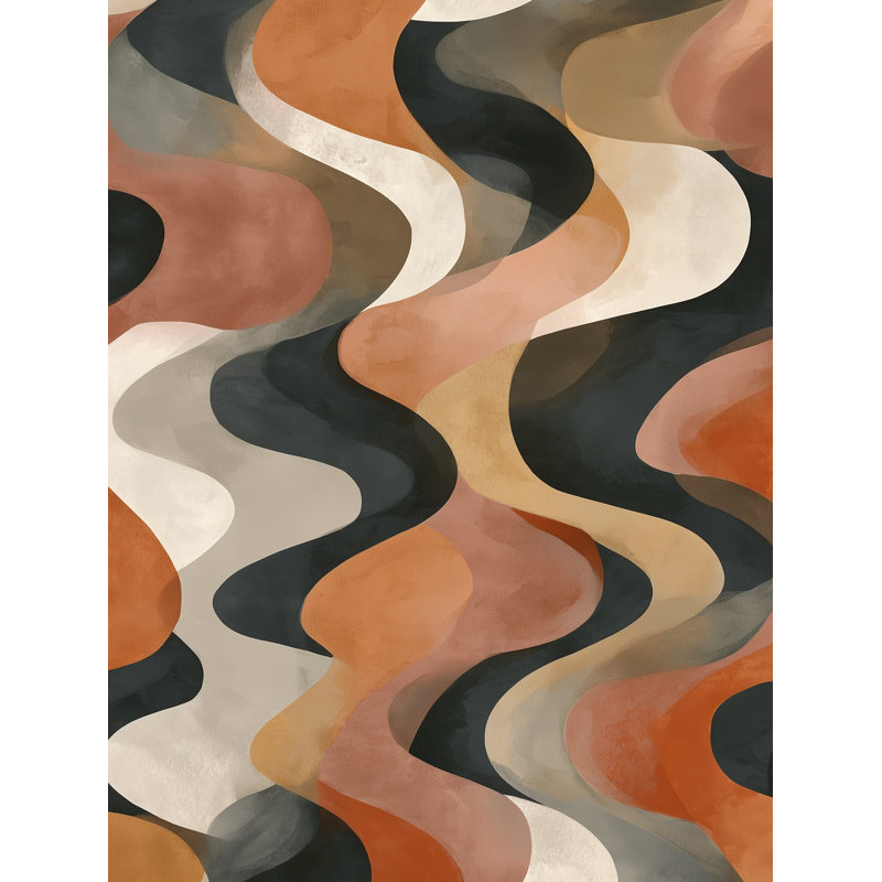Décoration murale abstraite Mid-Century