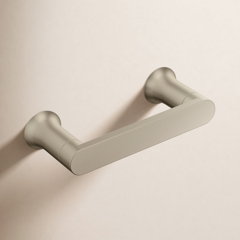 Porte-papier hygiénique mural Moen Genta LX, Nickel brossé