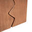 Table d'appoint MGO, ensemble de 2 tables d'appoint rectangulaires d'extérieur, tabourets de jardin décoratifs pour l'intérieur et l'extérieur, table d'appoint, table d'appoint de patio, table de bout emboîtable, imitation bois naturel-1438311201