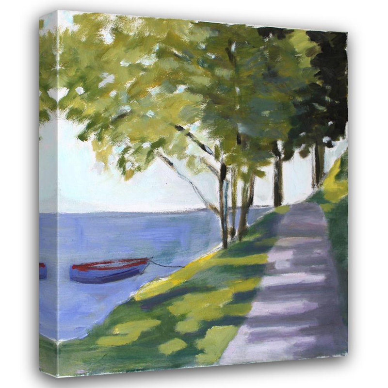 «Red Barrel Studio® Marie, Susanne», reproduction d'art sur toile tendue: Summers Day