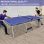 Ensemble de table de ping-pong de taille moyenne de 8 pi, compact et portable avec accessoires
