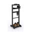 Support à vêtements portable Accent, porte-vêtements avec organisateur de rangement, finition noire élégante pour les maisons modernes-1017956326