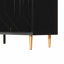  Console de 65 po, armoire de rangement avec 3 portes et tablettes réglables, meuble télé moderne, buffet Laki-2130116843
