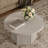 Cesiro Modern Round Coffee Table With Fluted Base-1849754083