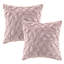 Édredon grand Blush - 8 pièces avec jupe de lit en mélange de coton