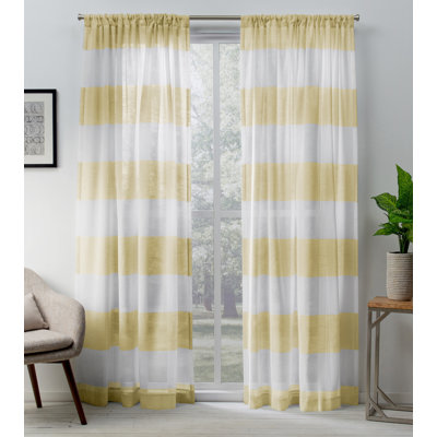 Darma Sheer Curtain Pair