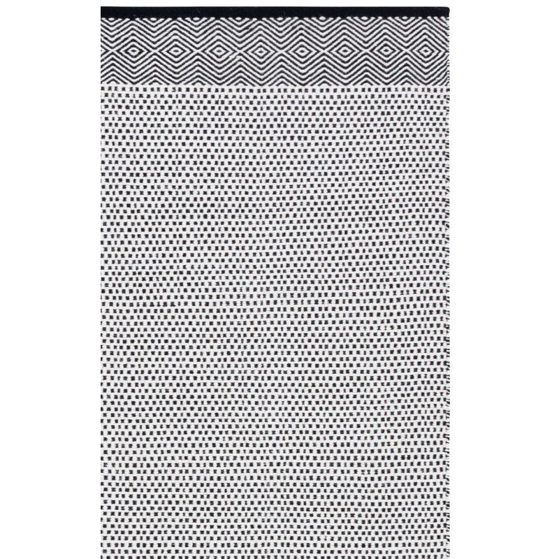 Kilim 855 Hand Woven 60% Cotton; 40% Wool Geometric Shapes Rug, Rectangle 3' x 5'