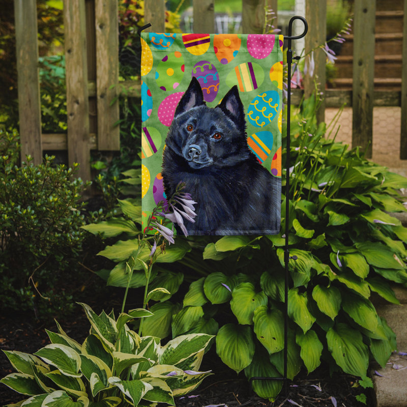 Drapeau de jardin Atara, Schipperke