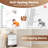 40''H 16 Pair Shoe Storage Cabinet with 2 Flip Drawers-2036495772