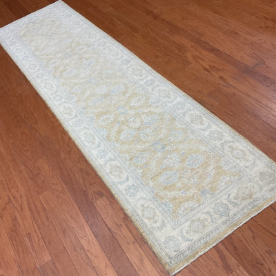  Handmade Oushak Wool Runner