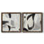 La recherche - ensemble de 2 reproductions d'art sur toile-1251563692-1251563690